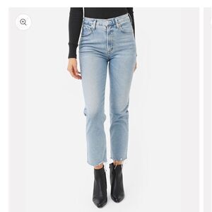 CITIZENS OF HUMANITY Daphne Crop High Rise Stovepipe- Size 27